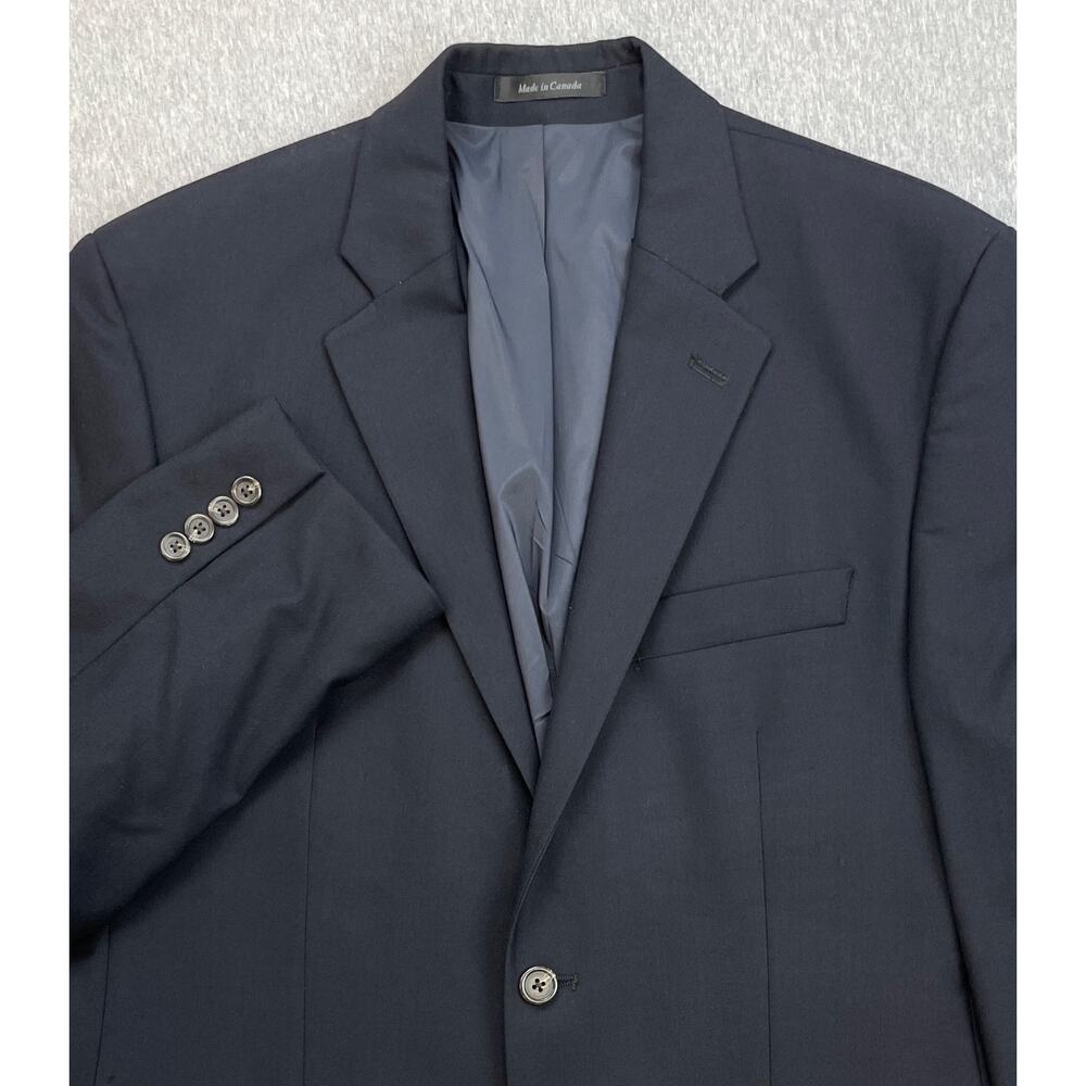 Lauren Ralph Lauren Blazer Mens 40R Black 100% Wool 2-Button Single Breasted